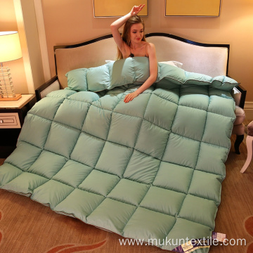 Hotel duvet quilting cotton 100% bedding bespreads